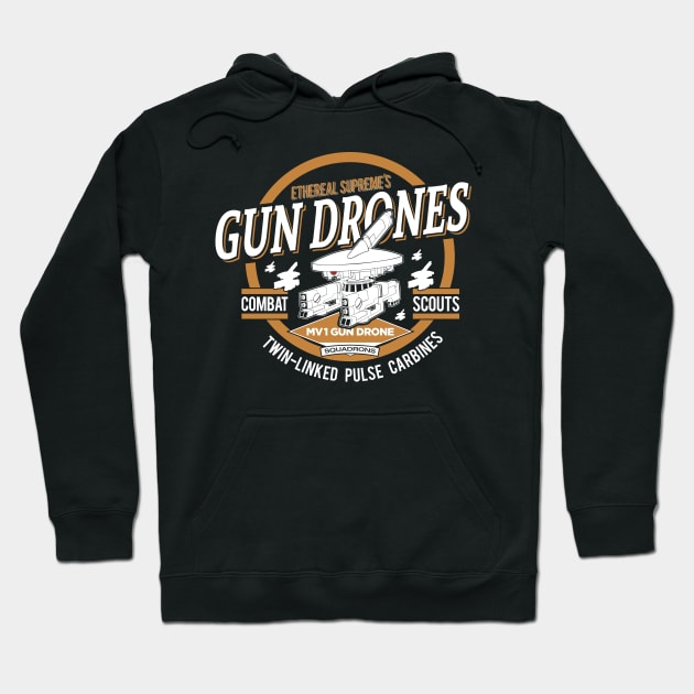 Gun Drones Hoodie by Exterminatus